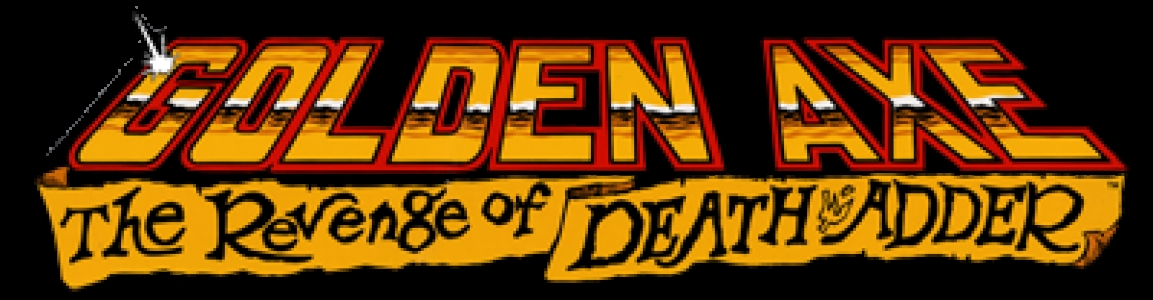 Golden Axe: The Revenge Of Death Adder clearlogo