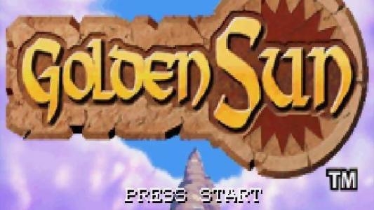Golden Sun titlescreen