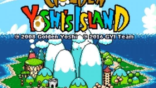 Golden Yoshi's Island titlescreen