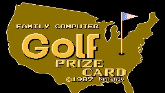 Golf: U.S. Course (Prize Card) titlescreen