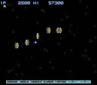 Gradius III screenshot