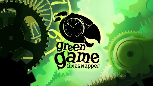 Green Game: TimeSwapper titlescreen