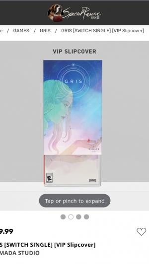 Gris [VIP Slipcover] screenshot