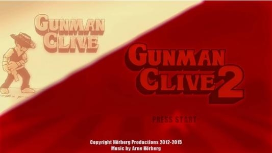 Gunman Clive HD Collection titlescreen
