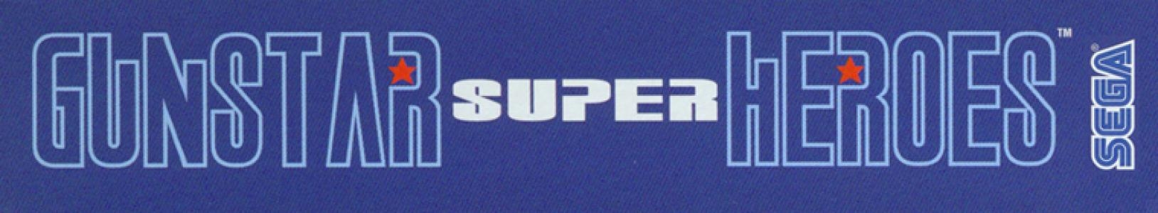 Gunstar Super Heroes banner