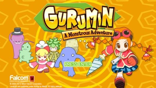 Gurumin: A Monstrous Adventure titlescreen