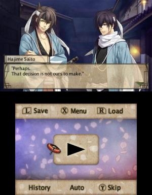 Hakuoki: Memories of the Shinsengumi screenshot