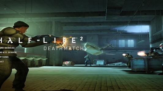 Half-Life 2: Deathmatch titlescreen