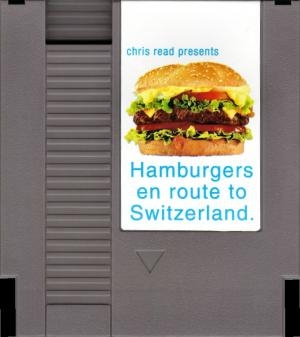 Hamburgers en route to Switzerland.