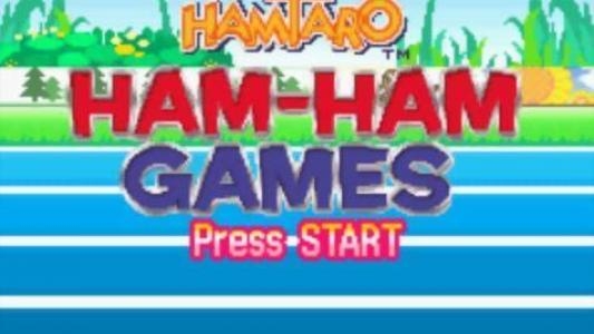 Hamtaro: Ham-Ham Games titlescreen