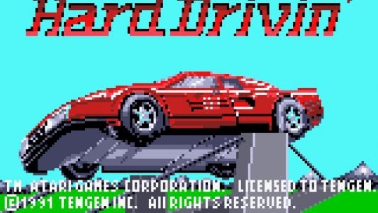 Hard Drivin' screenshot