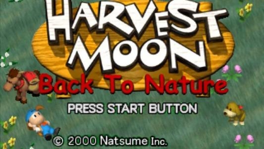 Harvest Moon: Back to Nature titlescreen