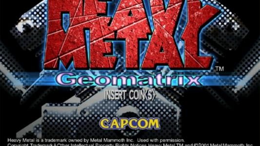 Heavy Metal: Geomatrix titlescreen