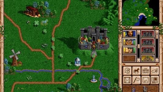 Heroes of Might and Magic II screenshot