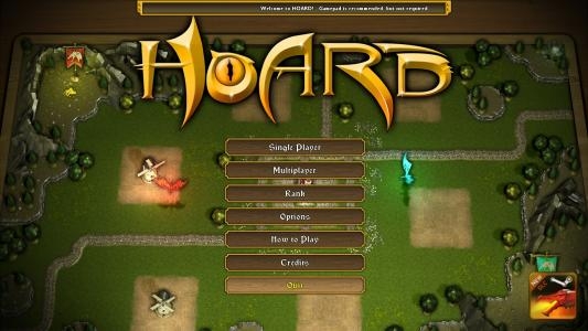 Hoard titlescreen