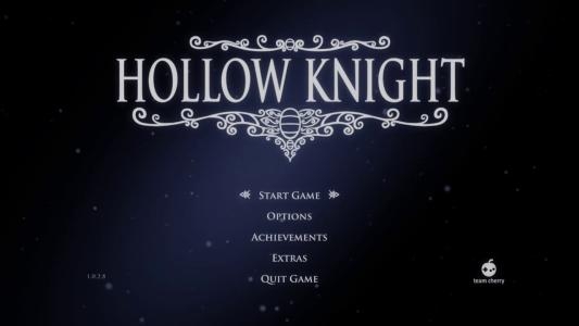 Hollow Knight (IndieBox) titlescreen