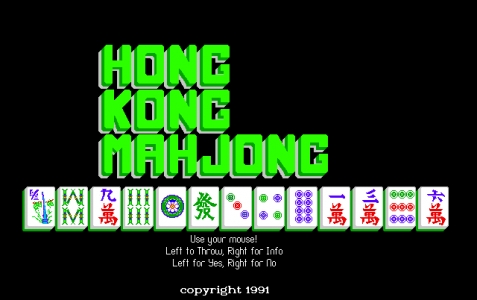 Hong Kong Mahjong