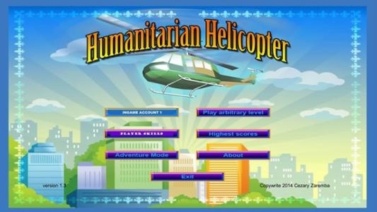 Humanitarian Helicopter titlescreen