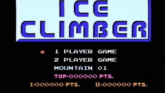 Ice Climber titlescreen
