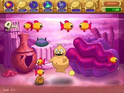 Insaniquarium Deluxe screenshot