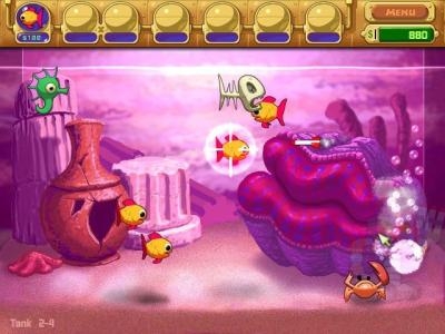 Insaniquarium Deluxe screenshot