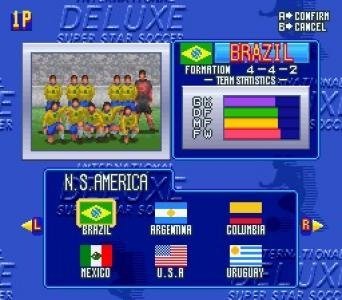 International Superstar Soccer Deluxe screenshot