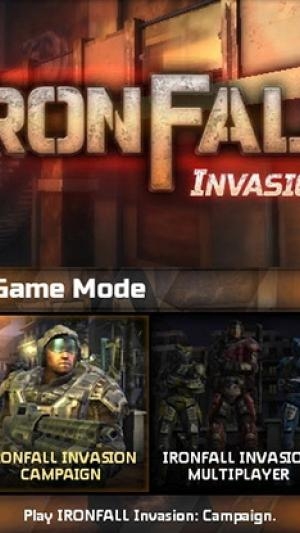IRONFALL Invasion titlescreen