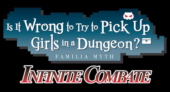 Is It Wrong to Try to Pick Up Girls in a Dungeon? Familia Myth Infinite Combate clearlogo