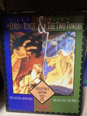 J.R.R Tolkiens The Lord of the Rings & The Two Towers Collectors Edition