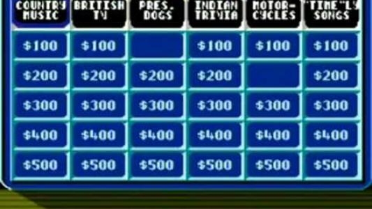 Jeopardy! 25th Anniversary Edition screenshot