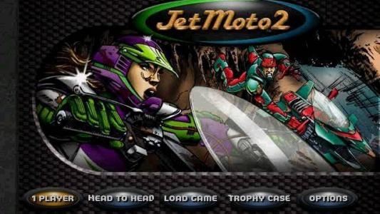 Jet Moto 2 titlescreen