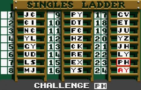 Jimmy Connors' Tennis screenshot