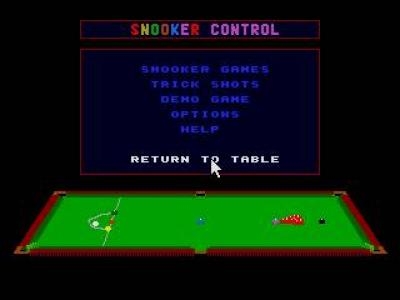 Jimmy White's Whirlwind Snooker screenshot