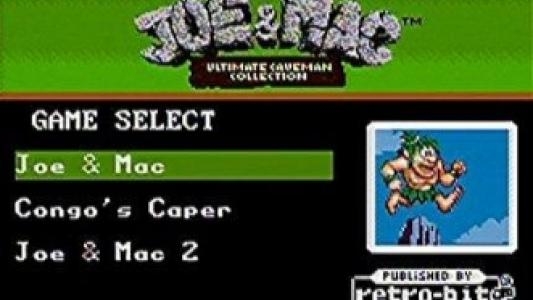 Joe & Mac Ultimate Caveman Collection titlescreen