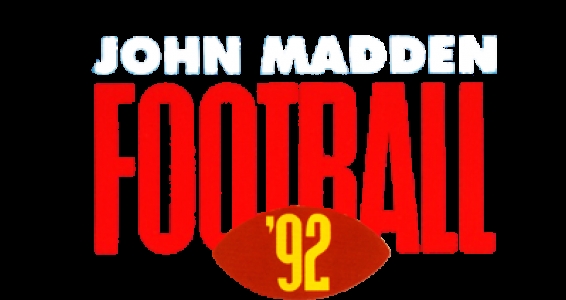 John Madden Football '92 clearlogo