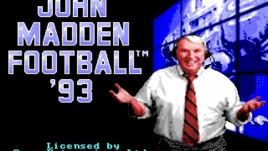 John Madden Football '93 (EA Sports Reissued) titlescreen