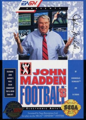 John Madden Football '93 [Limited Edition 1st Round]