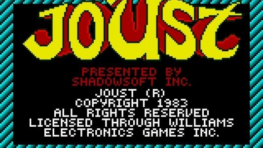 Joust titlescreen