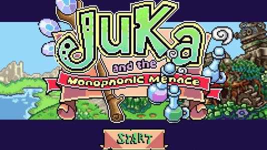 Juka and the Monophonic Menace titlescreen