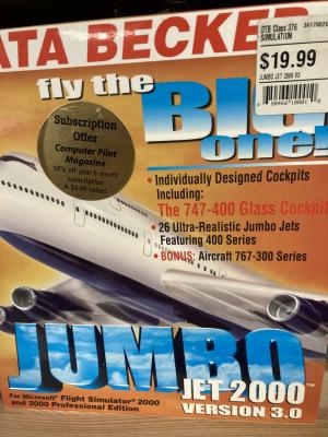 Jumbo Jet 2000 Version 3.0