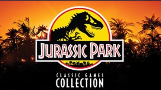 Jurassic Park Classic Games Collection titlescreen