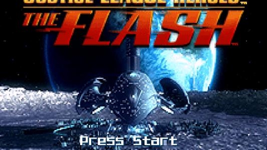 Justice League Heroes: The Flash titlescreen