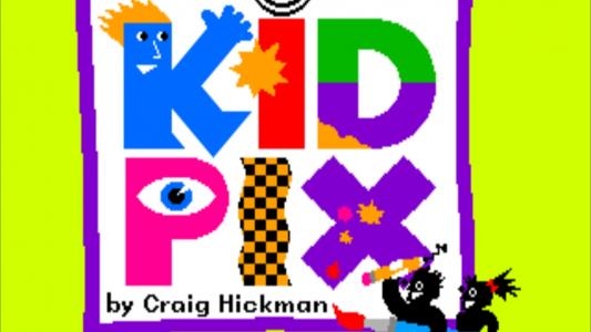 Kid Pix titlescreen