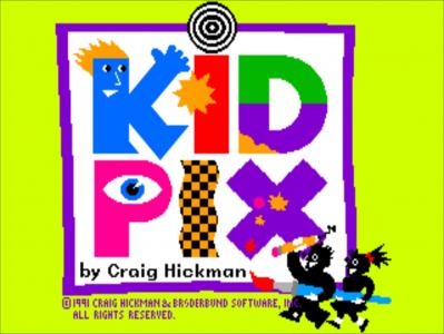 Kid Pix titlescreen