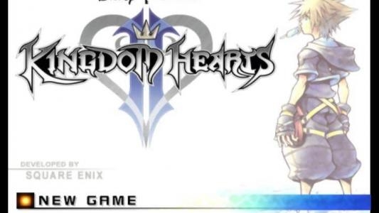 Kingdom Hearts II titlescreen