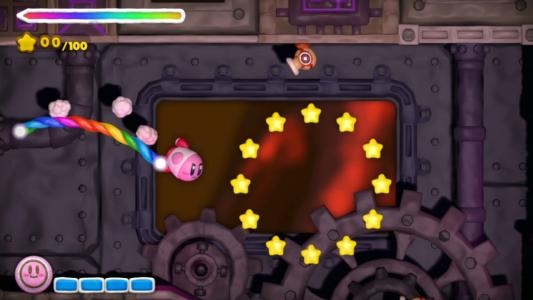 Kirby and the Rainbow Curse screenshot