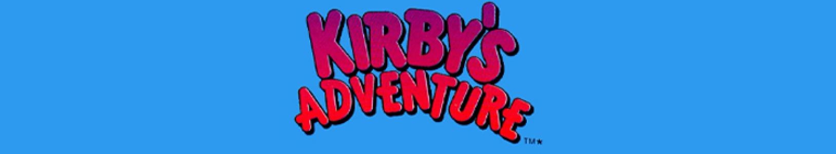 Kirby's Adventure banner