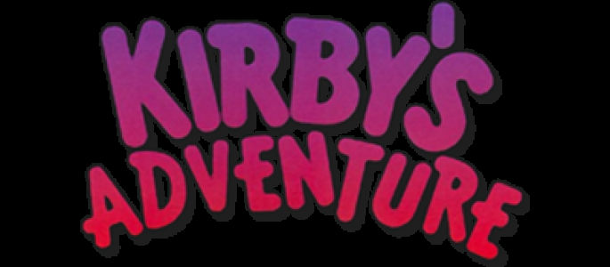 Kirby's Adventure clearlogo