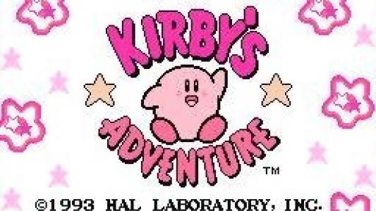 Kirby's Adventure titlescreen