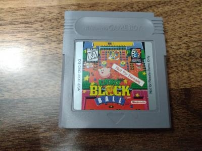 Kirby's Block Ball [Not For Resale]